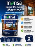 Barniz premium marítimo
